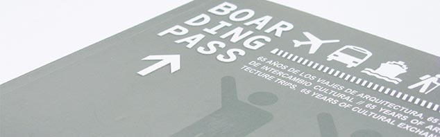 Boarding Pass – 65 años de los Viajes de Arquitectura
